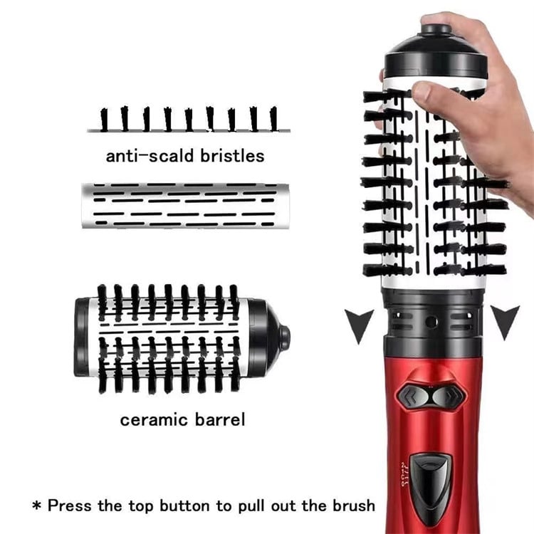 Brosse à cheveux 3 en 1 - Votre brushing parfait, sans effort, en moins de 5 minutes.