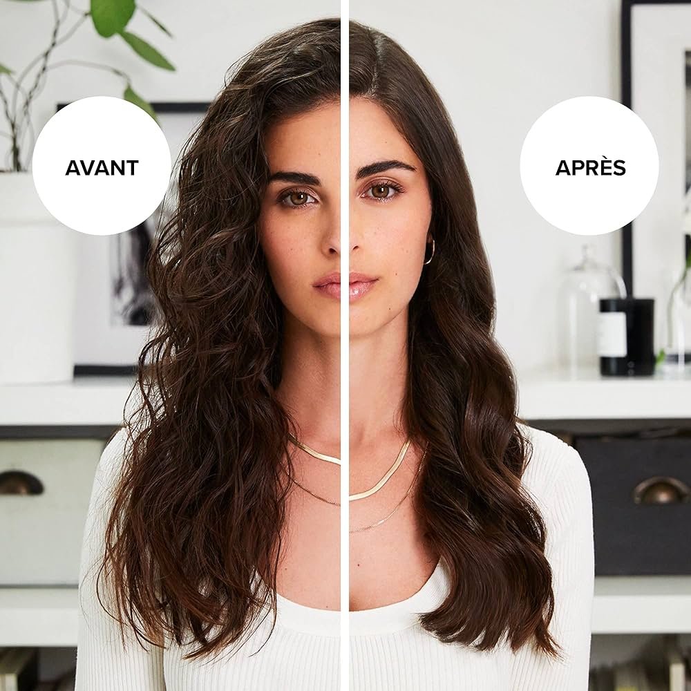 Brosse lissante portable - Corrigez vos mèches rebelles. En quelques secondes, dans votre sac.