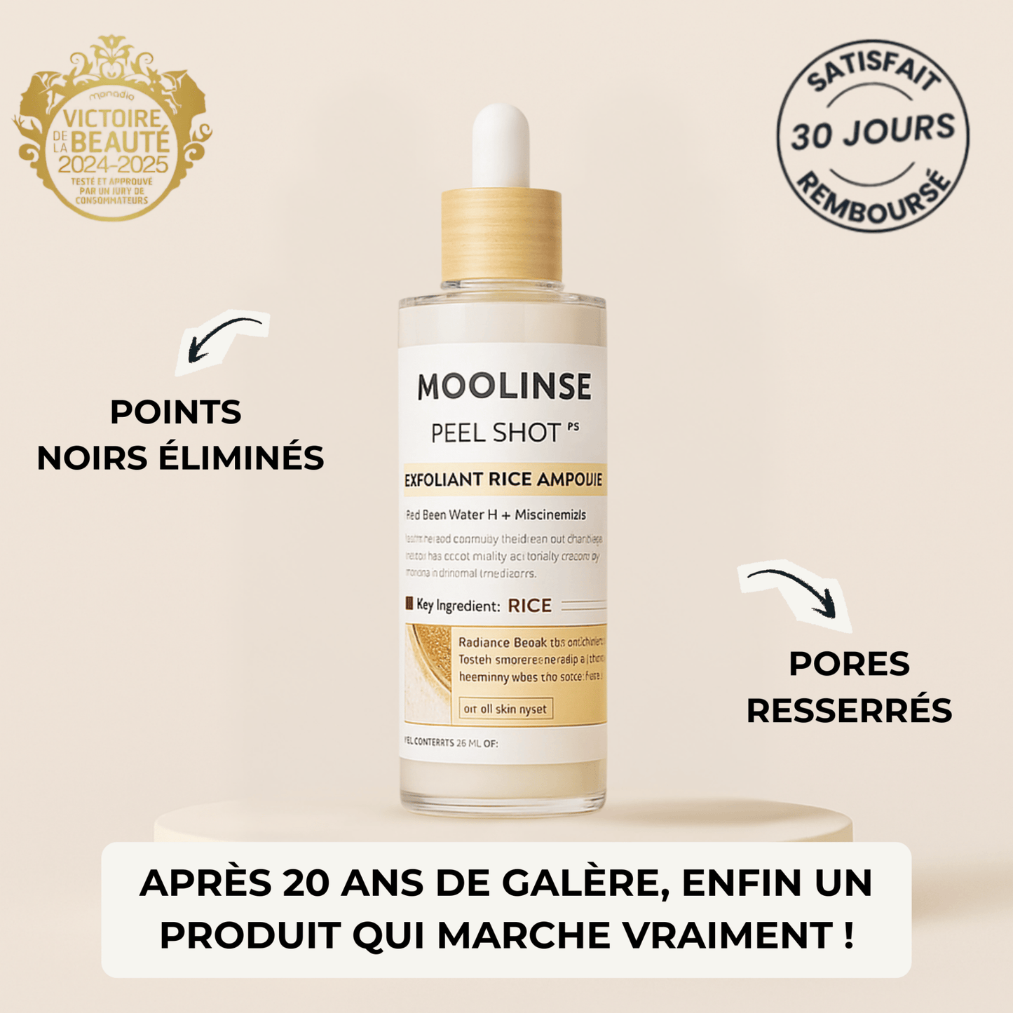 Peel Shot Coréen - Élimine les Impuretés et Sublime Votre Peau